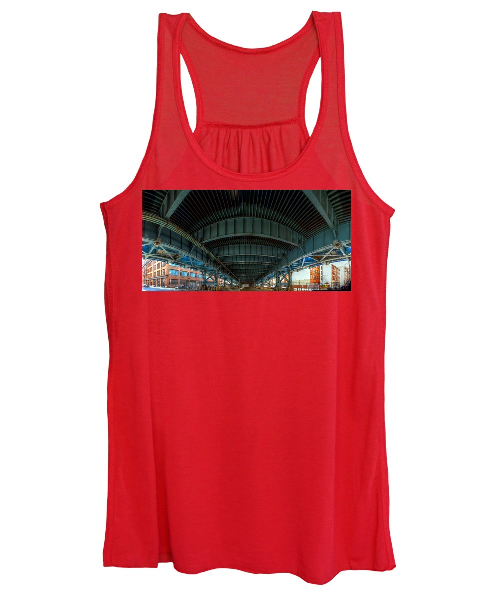 Panorama 3616 Benjamin Franklin Bridge - Women's Tank Top