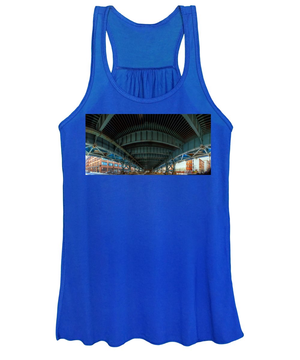 Panorama 3616 Benjamin Franklin Bridge - Women's Tank Top