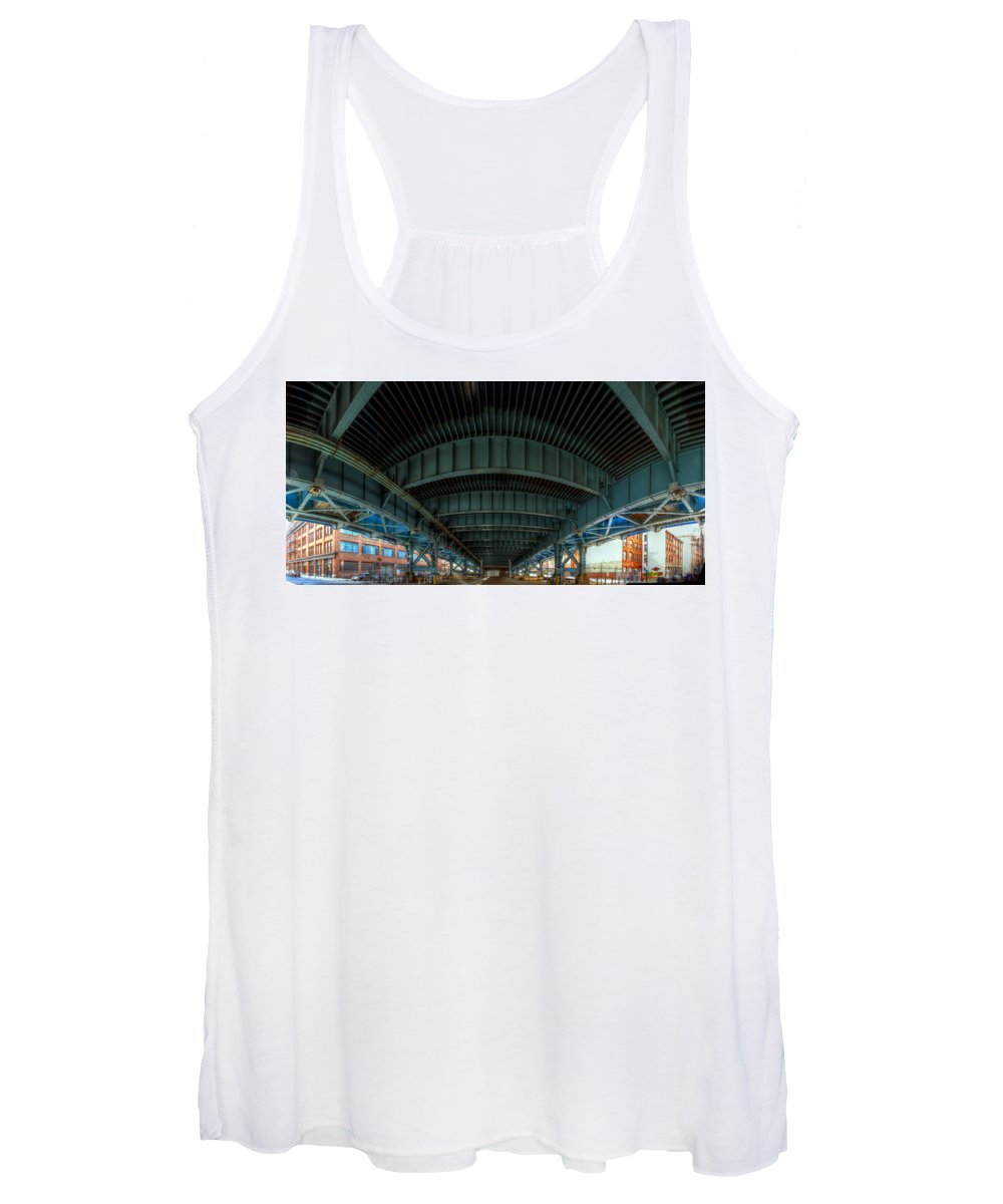 Panorama 3616 Benjamin Franklin Bridge - Women's Tank Top