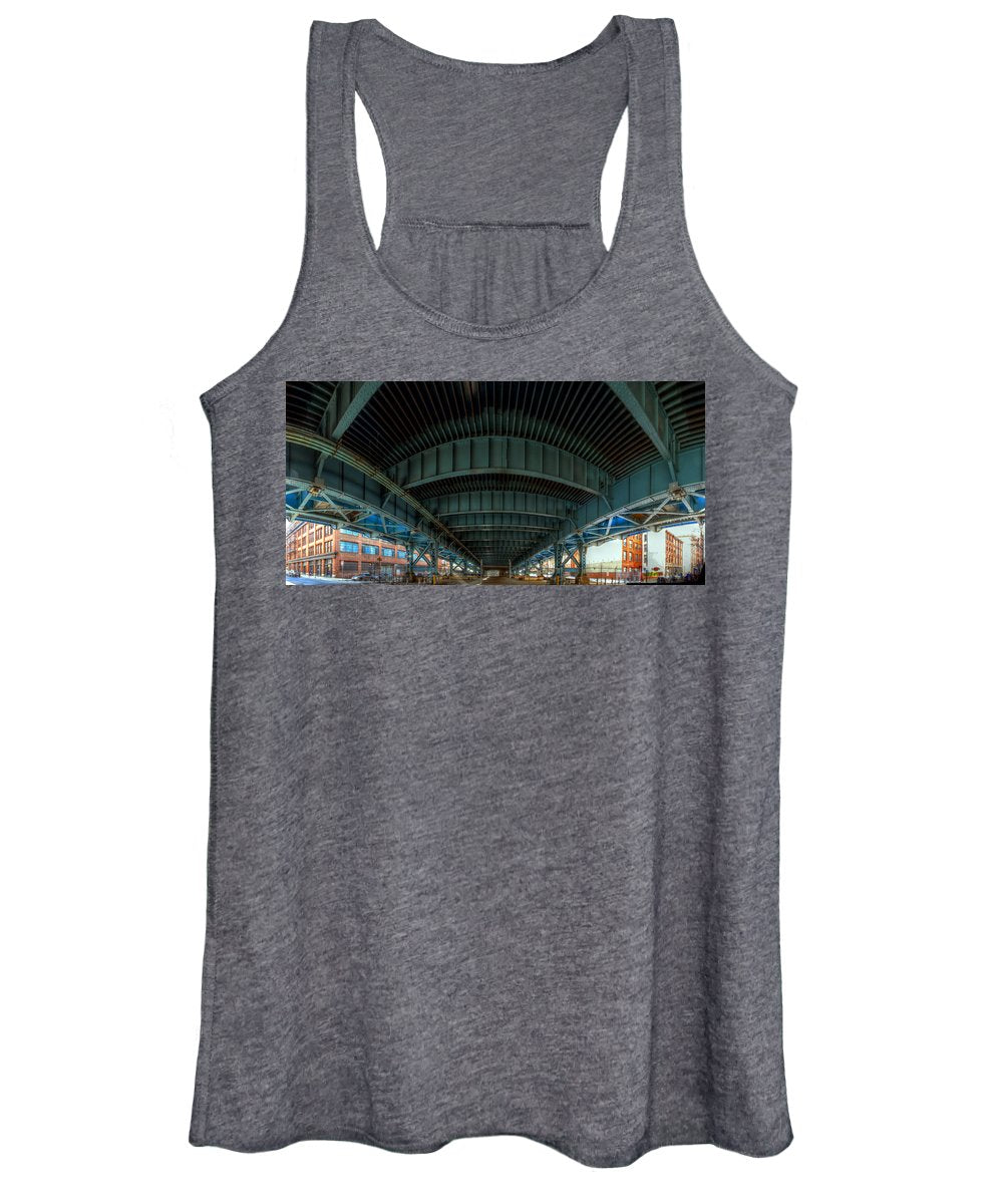 Panorama 3616 Benjamin Franklin Bridge - Women's Tank Top