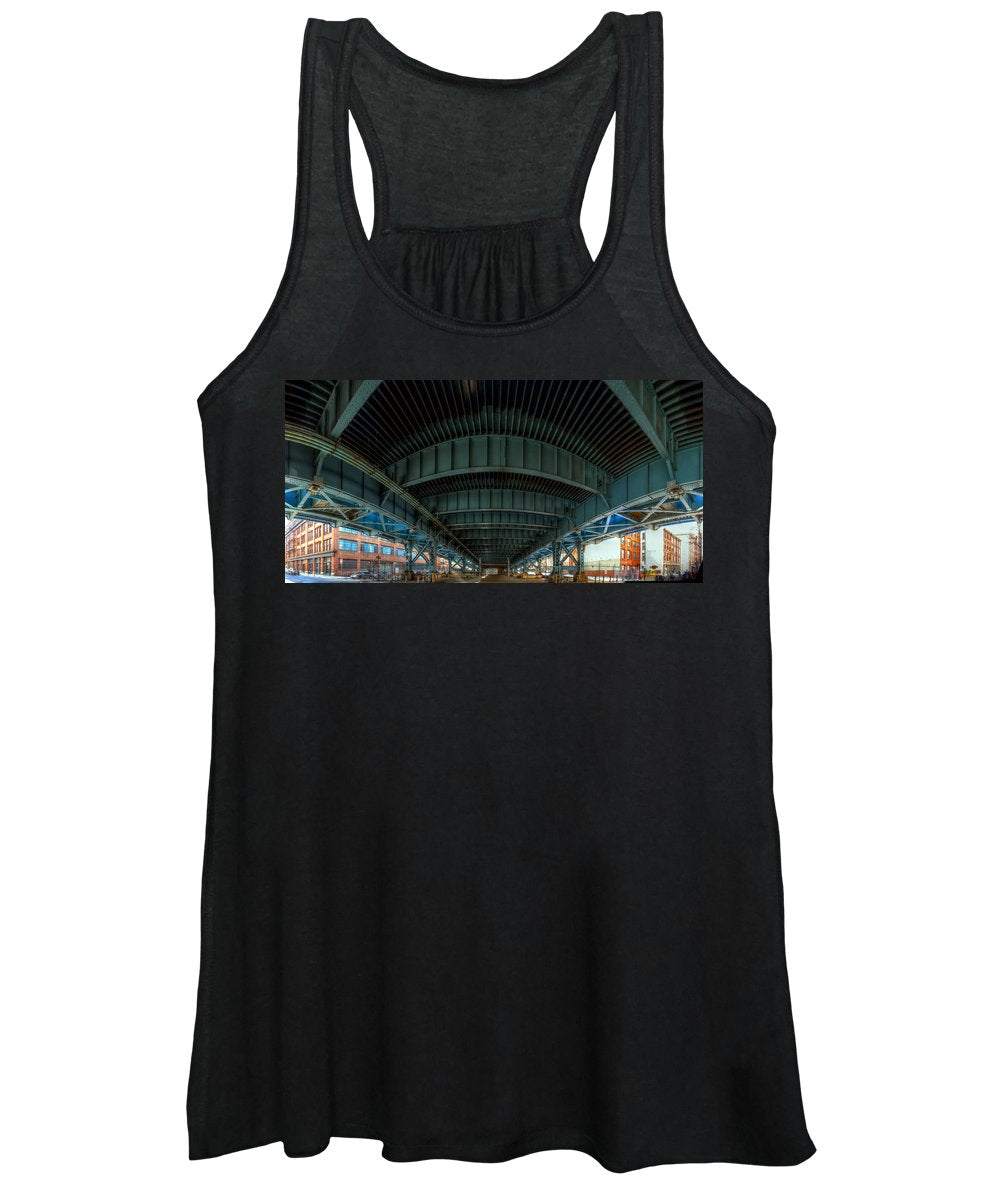 Panorama 3616 Benjamin Franklin Bridge - Women's Tank Top