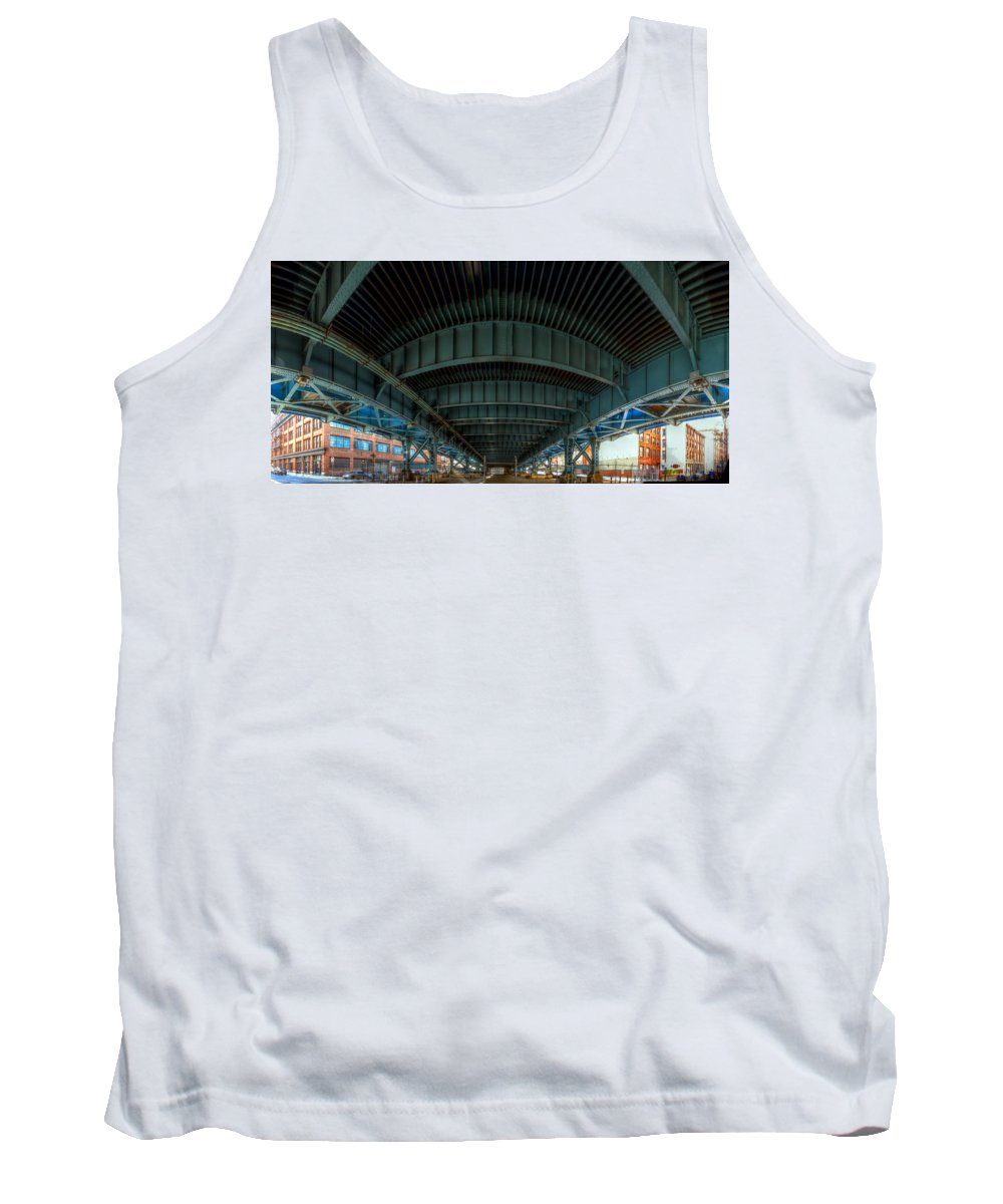 Panorama 3616 Benjamin Franklin Bridge - Tank Top