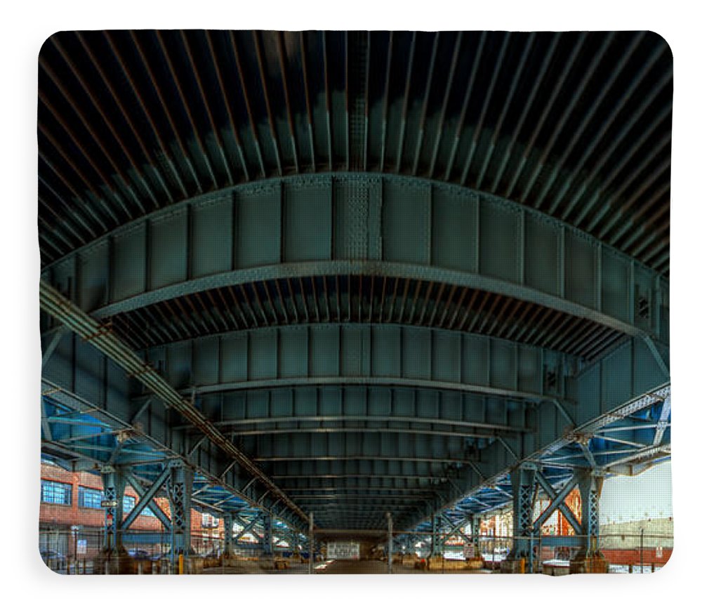 Panorama 3616 Benjamin Franklin Bridge - Blanket