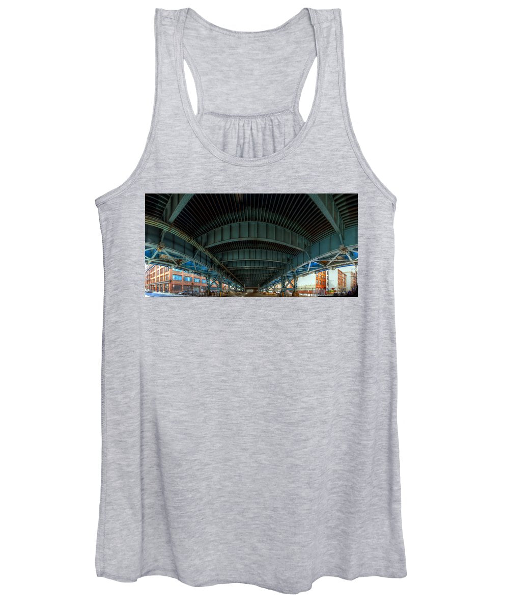 Panorama 3616 Benjamin Franklin Bridge - Women's Tank Top