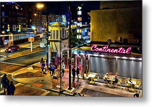 2nd and Market - Metal Print