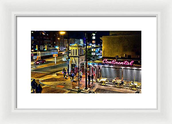 2nd and Market - Framed Print