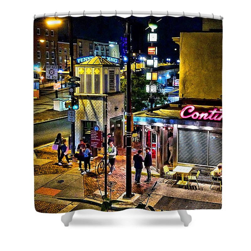 2nd and Market - Shower Curtain