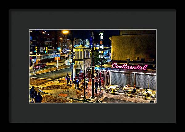 2nd and Market - Framed Print