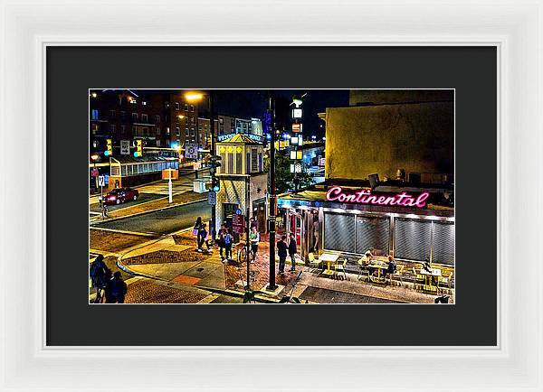 2nd and Market - Framed Print