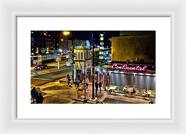 2nd and Market - Framed Print