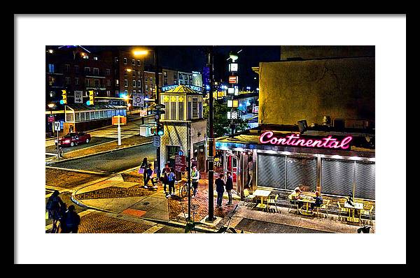 2nd and Market - Framed Print