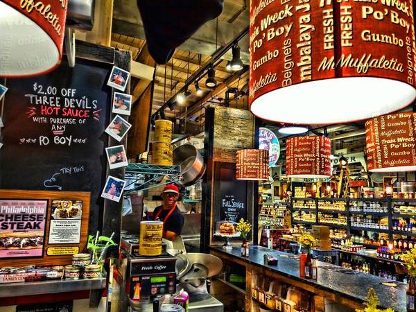 Beck's Cajun Cafe - Art Print