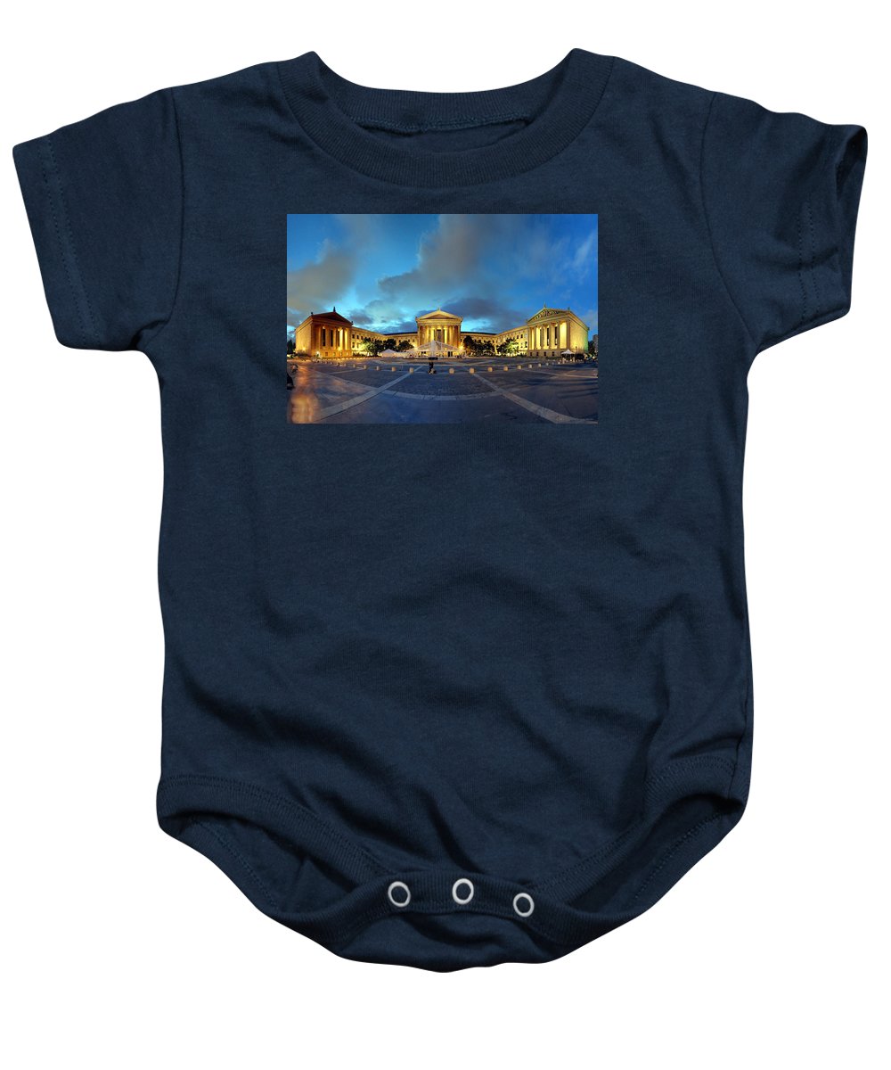 Panorama 1914 Philadelphia Museum of Art - Baby Onesie
