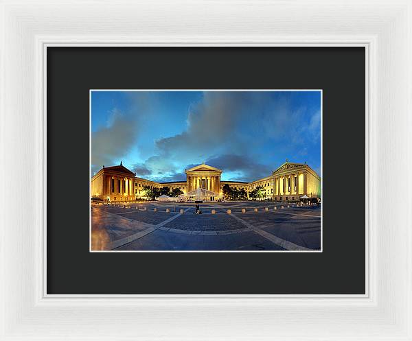 Panorama 1914 Philadelphia Museum of Art - Framed Print