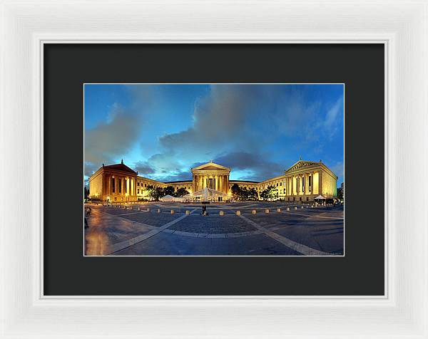 Panorama 1914 Philadelphia Museum of Art - Framed Print
