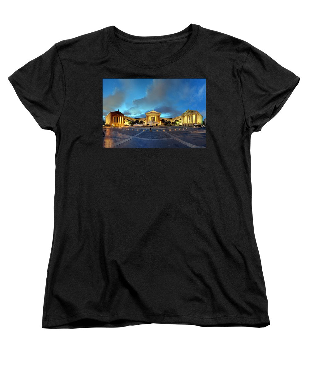 Panorama 1914 Philadelphia Museum of Art - Women's T-Shirt (Standard Fit)
