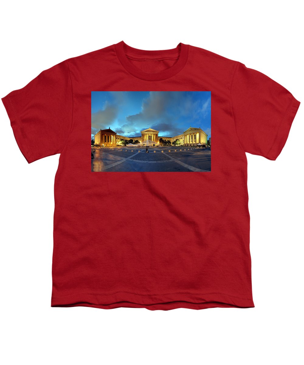 Panorama 1914 Philadelphia Museum of Art - Youth T-Shirt