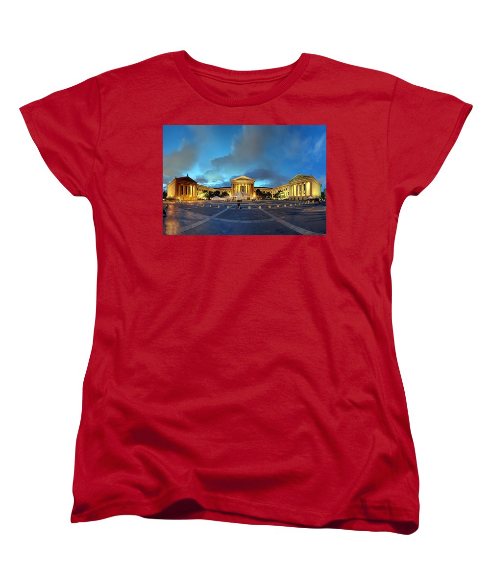 Panorama 1914 Philadelphia Museum of Art - Women's T-Shirt (Standard Fit)