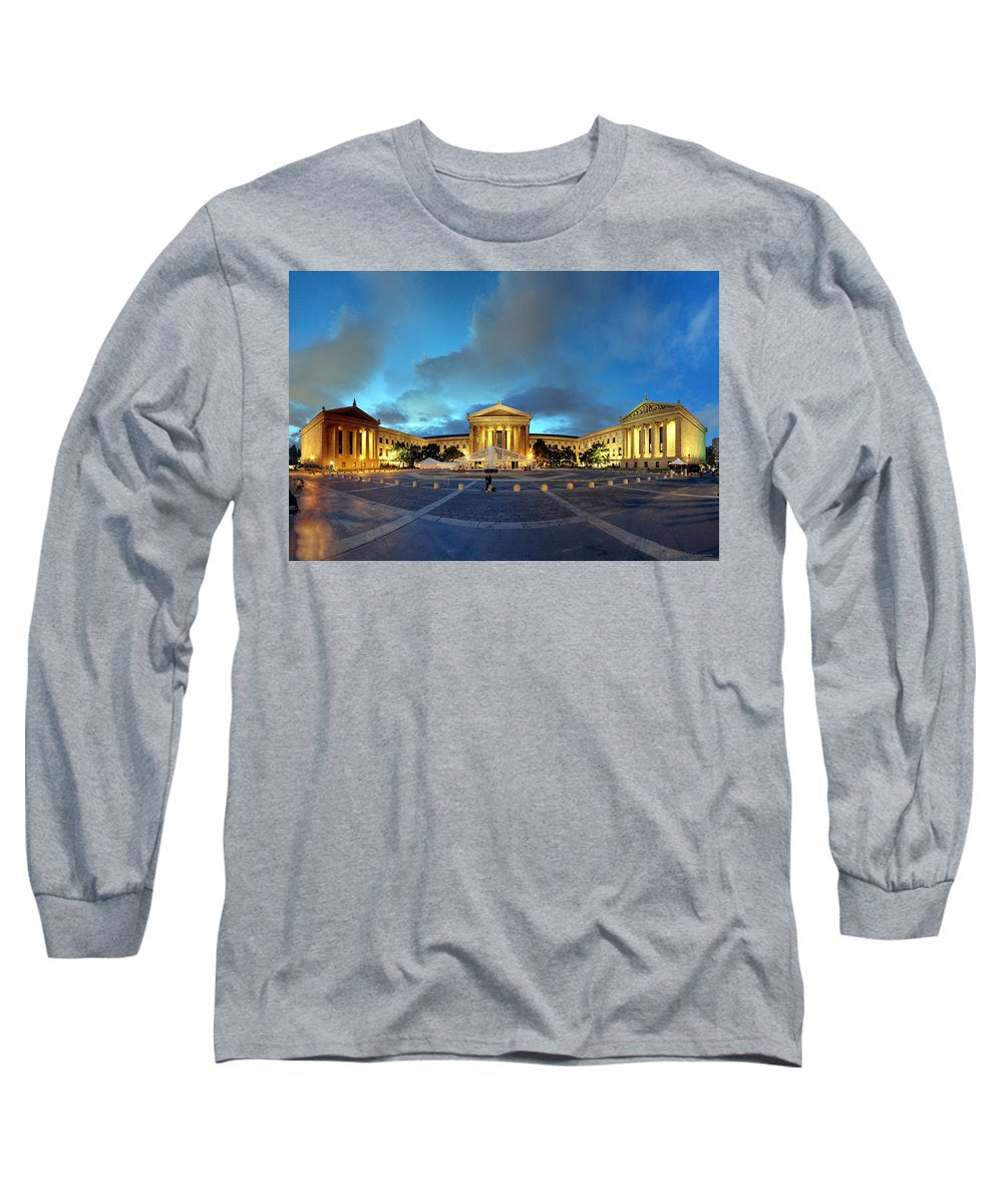 Panorama 1914 Philadelphia Museum of Art - Long Sleeve T-Shirt