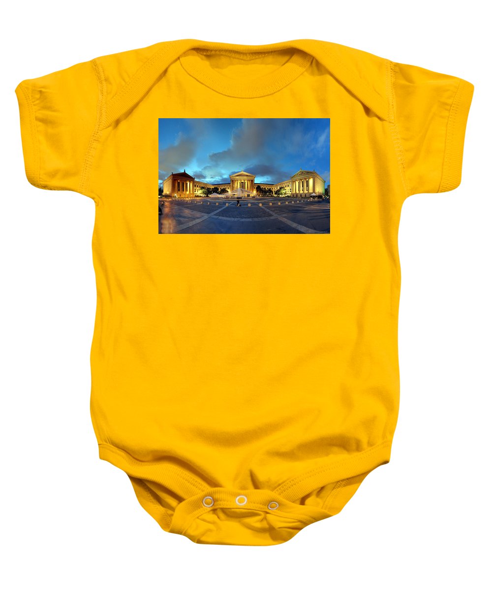 Panorama 1914 Philadelphia Museum of Art - Baby Onesie