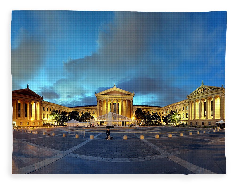 Panorama 1914 Philadelphia Museum of Art - Blanket