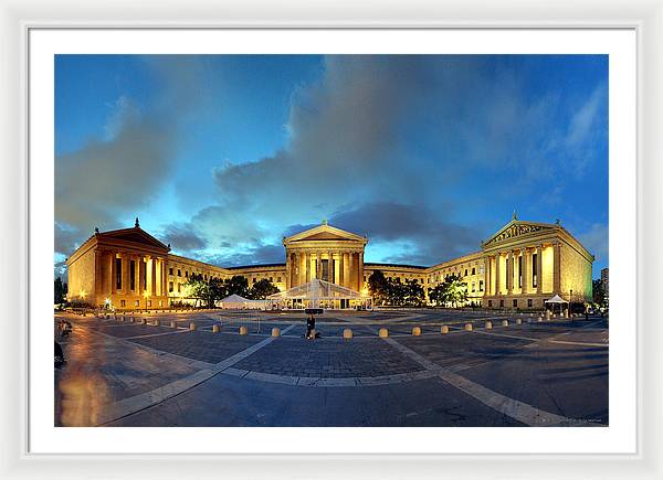 Panorama 1914 Philadelphia Museum of Art - Framed Print