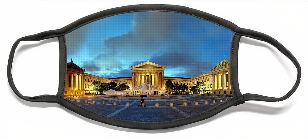Panorama 1914 Philadelphia Museum of Art - Face Mask