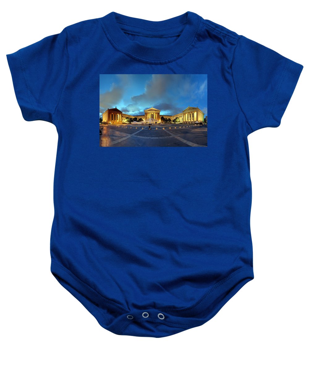 Panorama 1914 Philadelphia Museum of Art - Baby Onesie