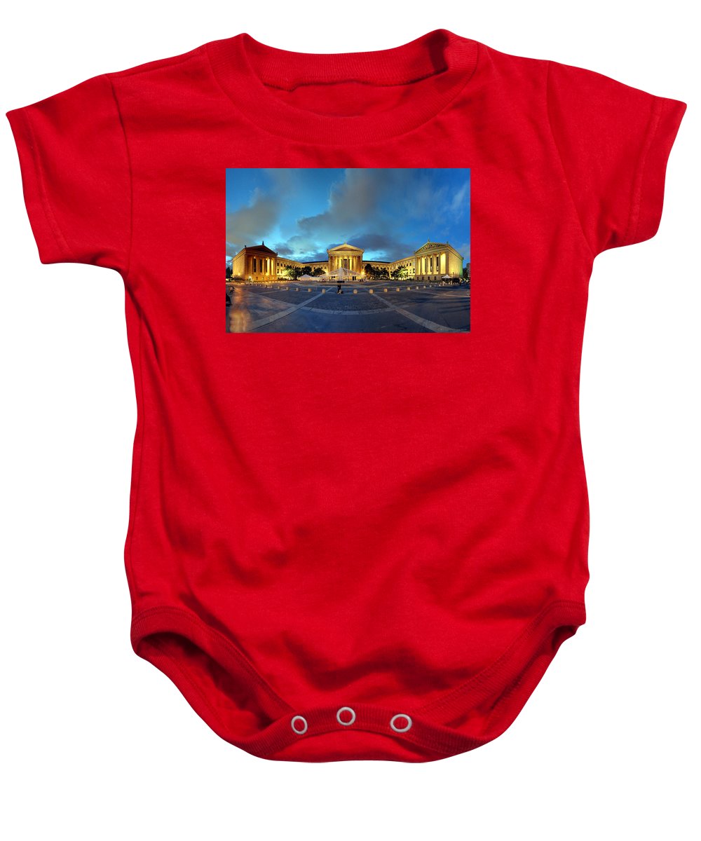 Panorama 1914 Philadelphia Museum of Art - Baby Onesie