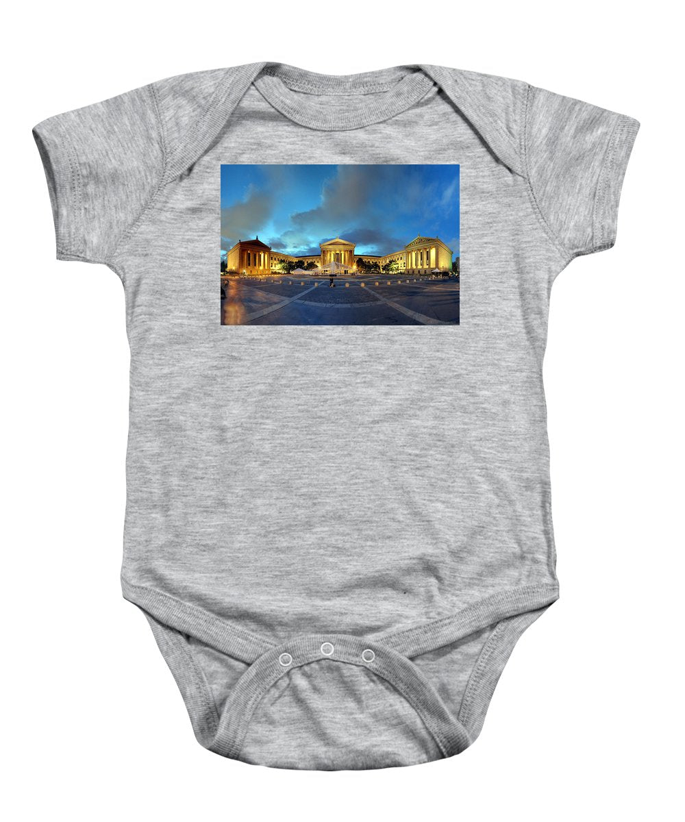 Panorama 1914 Philadelphia Museum of Art - Baby Onesie
