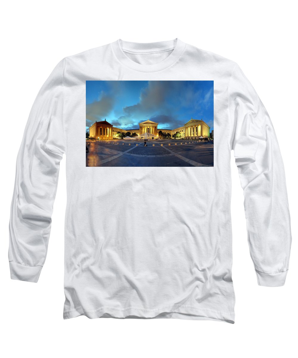 Panorama 1914 Philadelphia Museum of Art - Long Sleeve T-Shirt