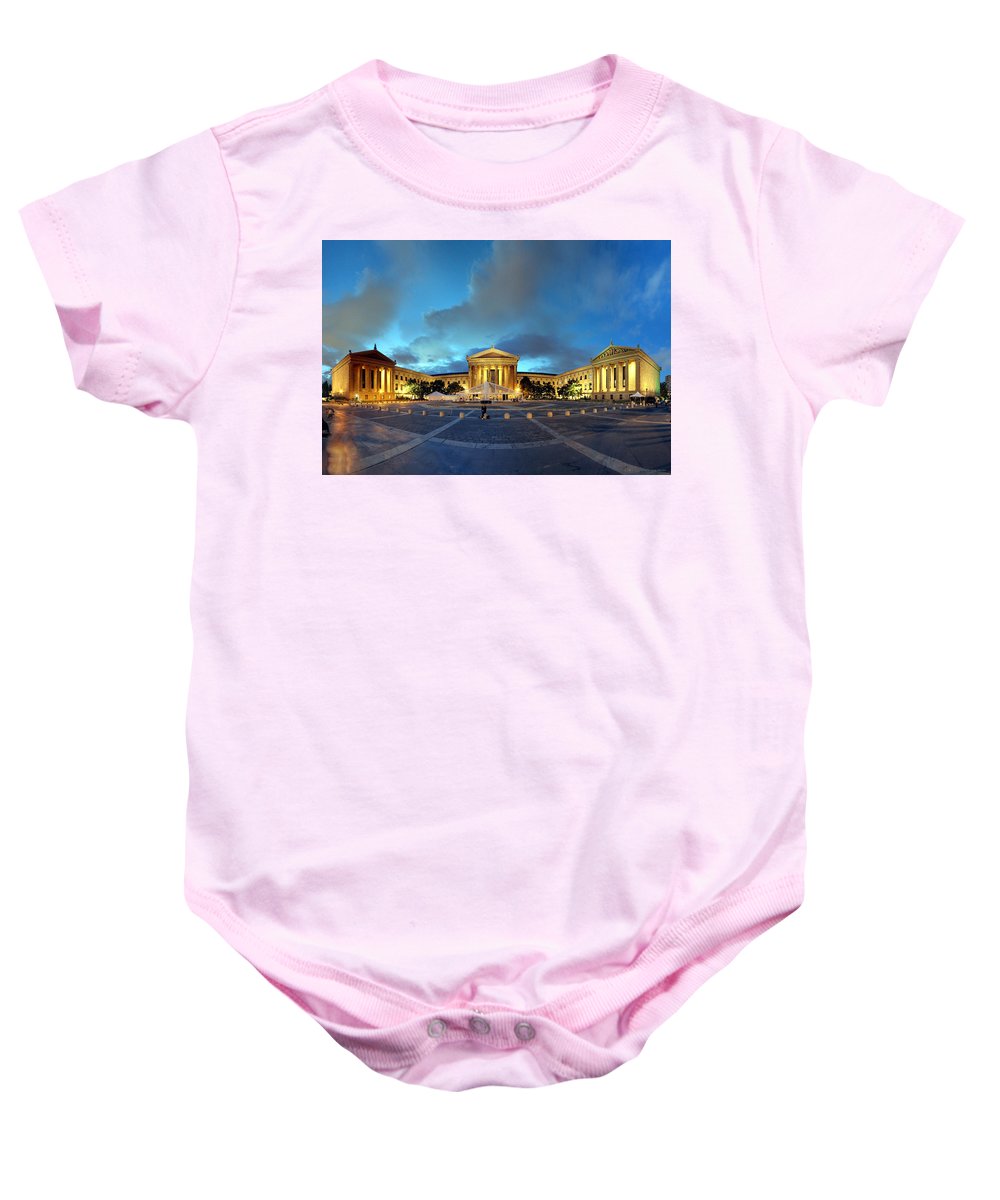 Panorama 1914 Philadelphia Museum of Art - Baby Onesie