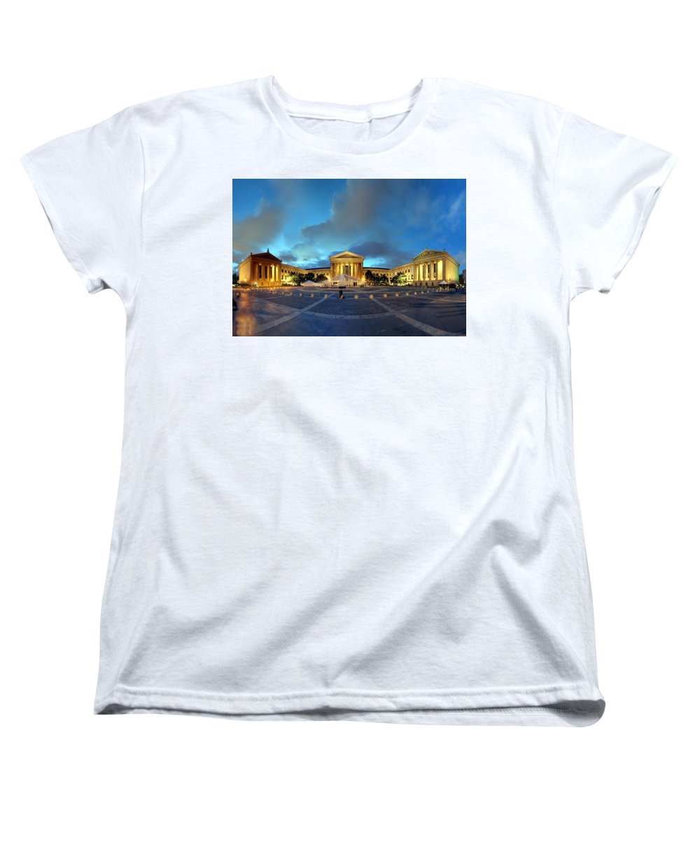 Panorama 1914 Philadelphia Museum of Art - Women's T-Shirt (Standard Fit)