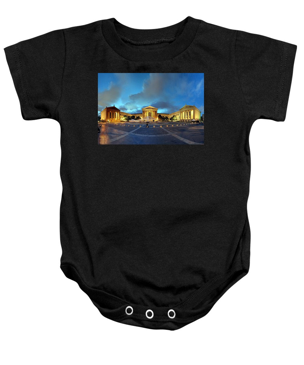 Panorama 1914 Philadelphia Museum of Art - Baby Onesie