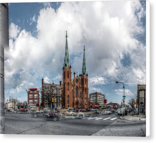 Panorama 2066 Church of the Assumption - Canvas Print