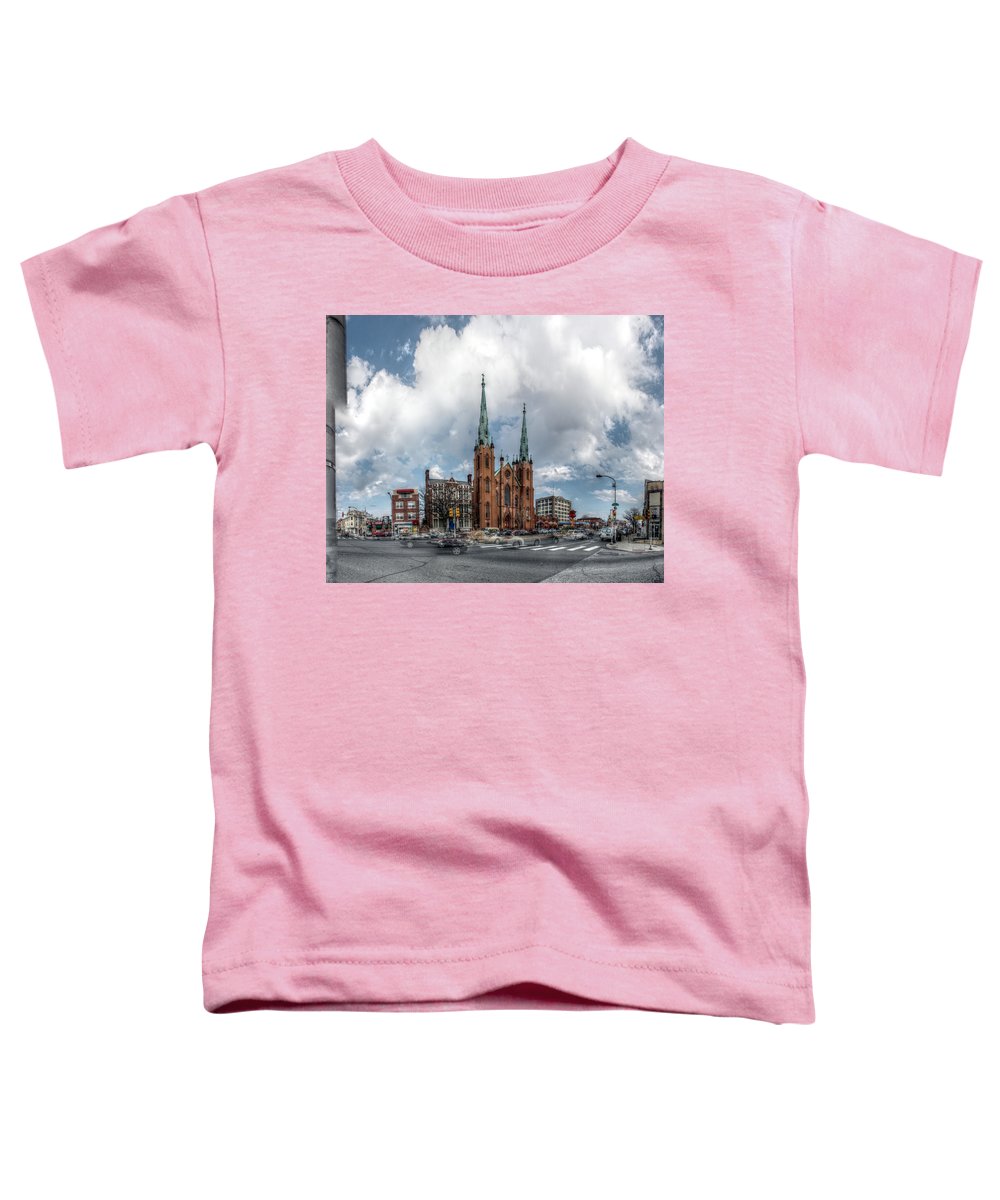 Panorama 2066 Church of the Assumption - Toddler T-Shirt