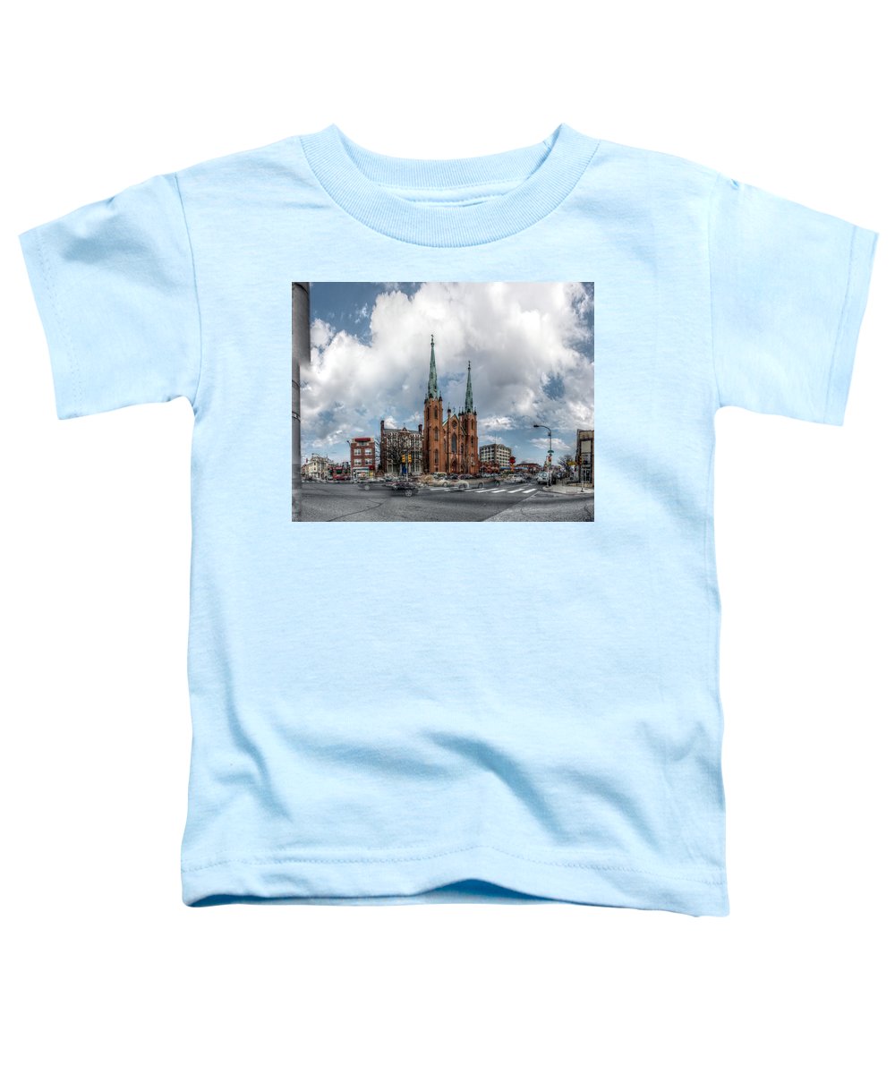 Panorama 2066 Church of the Assumption - Toddler T-Shirt