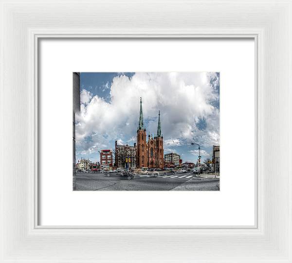 Panorama 2066 Church of the Assumption - Framed Print
