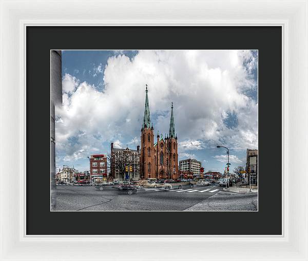 Panorama 2066 Church of the Assumption - Framed Print