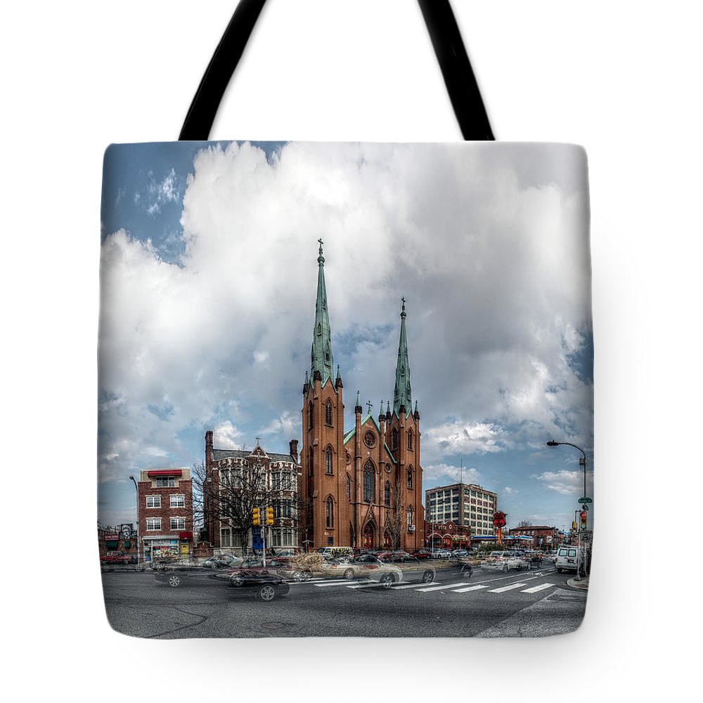 Panorama 2066 Church of the Assumption - Tote Bag