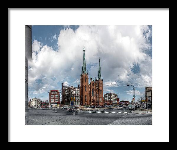 Panorama 2066 Church of the Assumption - Framed Print