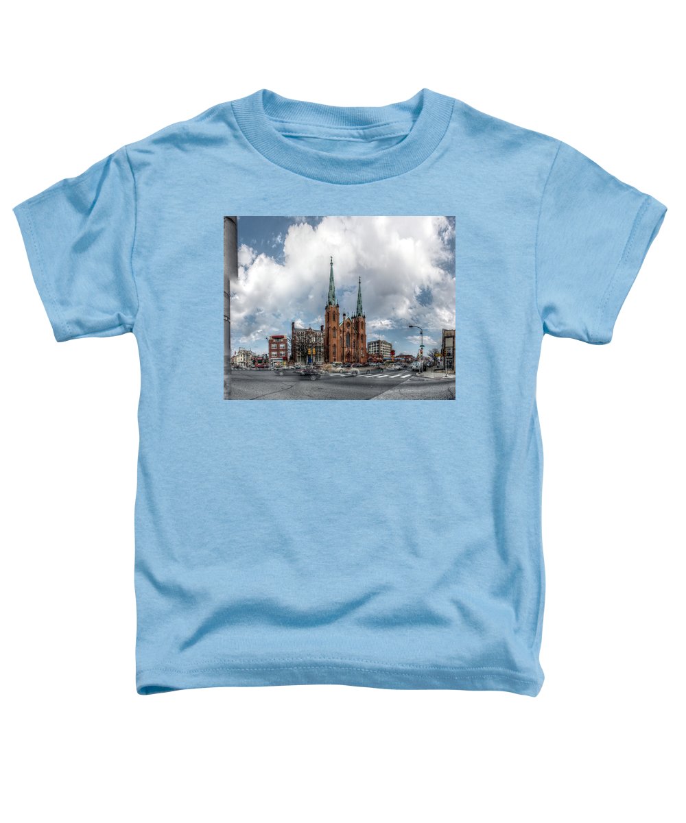 Panorama 2066 Church of the Assumption - Toddler T-Shirt