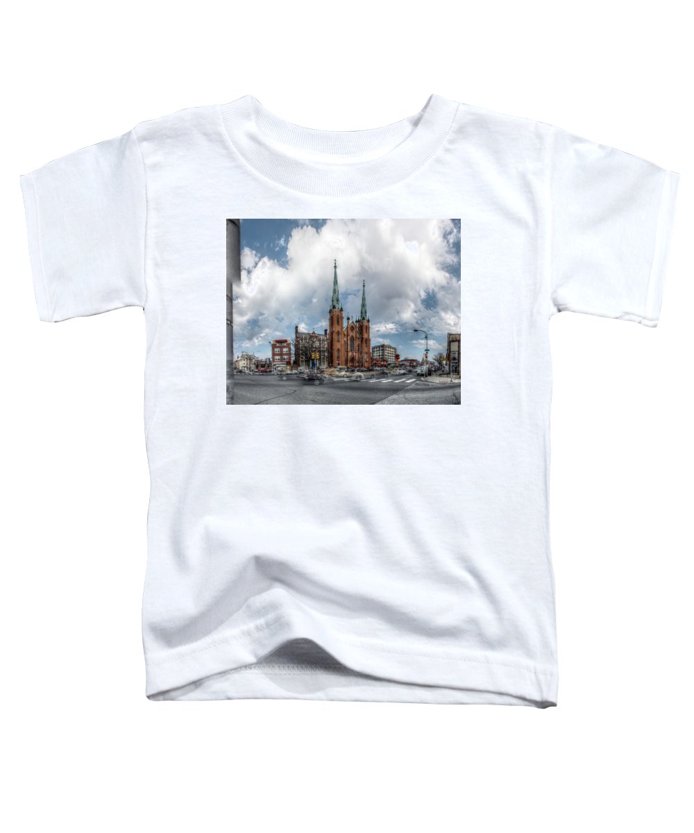 Panorama 2066 Church of the Assumption - Toddler T-Shirt