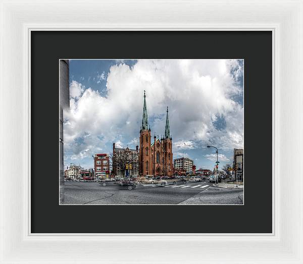 Panorama 2066 Church of the Assumption - Framed Print