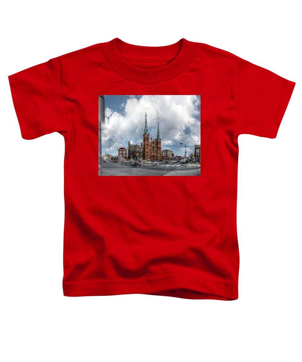 Panorama 2066 Church of the Assumption - Toddler T-Shirt