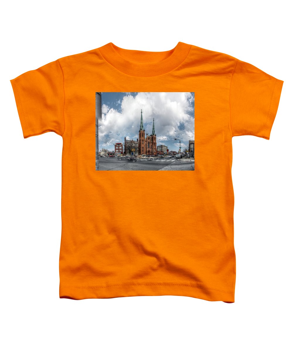 Panorama 2066 Church of the Assumption - Toddler T-Shirt