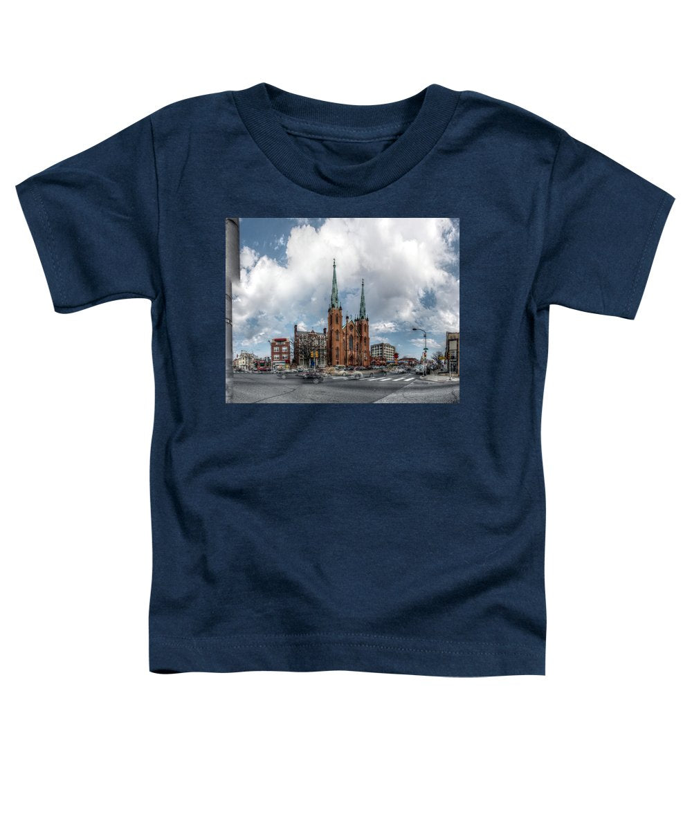 Panorama 2066 Church of the Assumption - Toddler T-Shirt