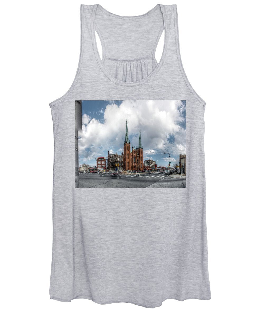 Panorama 2066 Church of the Assumption - Women's Tank Top