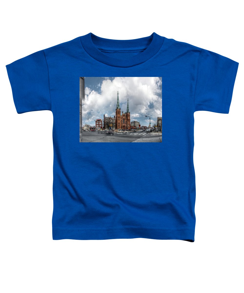 Panorama 2066 Church of the Assumption - Toddler T-Shirt