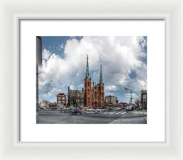 Panorama 2066 Church of the Assumption - Framed Print